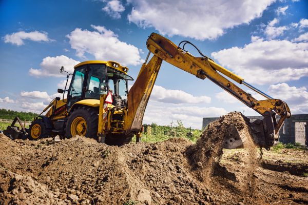 Cost of Backhoe Digging Service in Easton