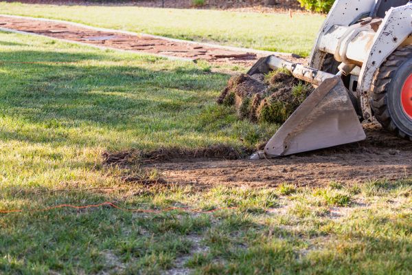 Cost of Lawn Grading Service in Easton