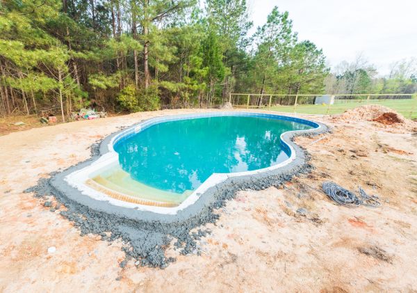 Cost of Pool Landscape Leveling in Easton