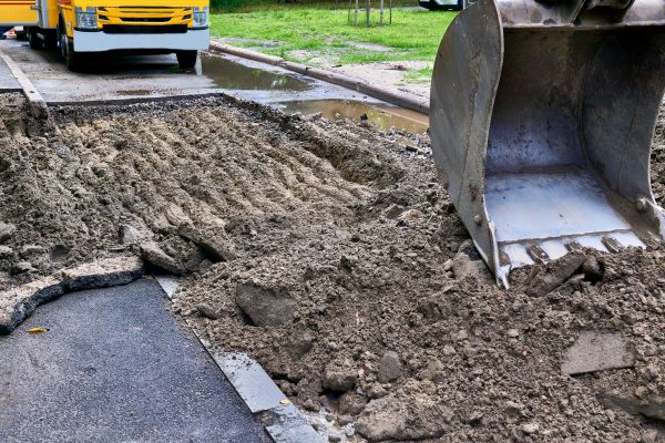 Cost of Road Excavation in Easton