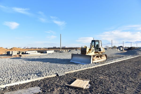 Cost of Gravel Grading Service in Easton
