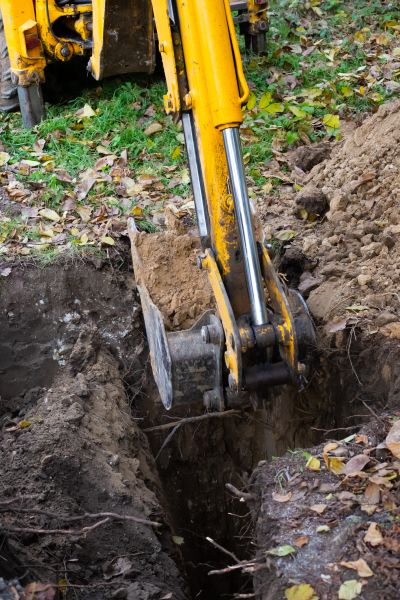 Cost of Sewer Tank Excavation in Easton